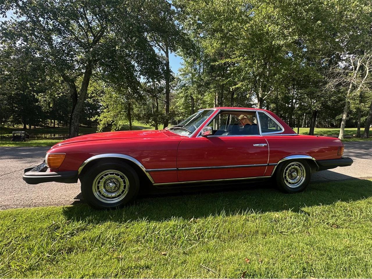 Mercedes-benz-450sl-1979-Red-Black-14