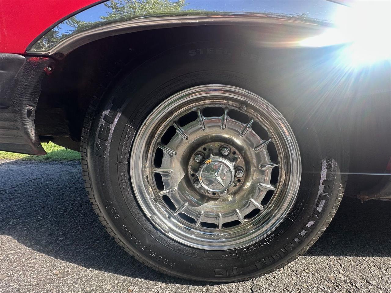 Mercedes-benz-450sl-1979-Red-Black-17