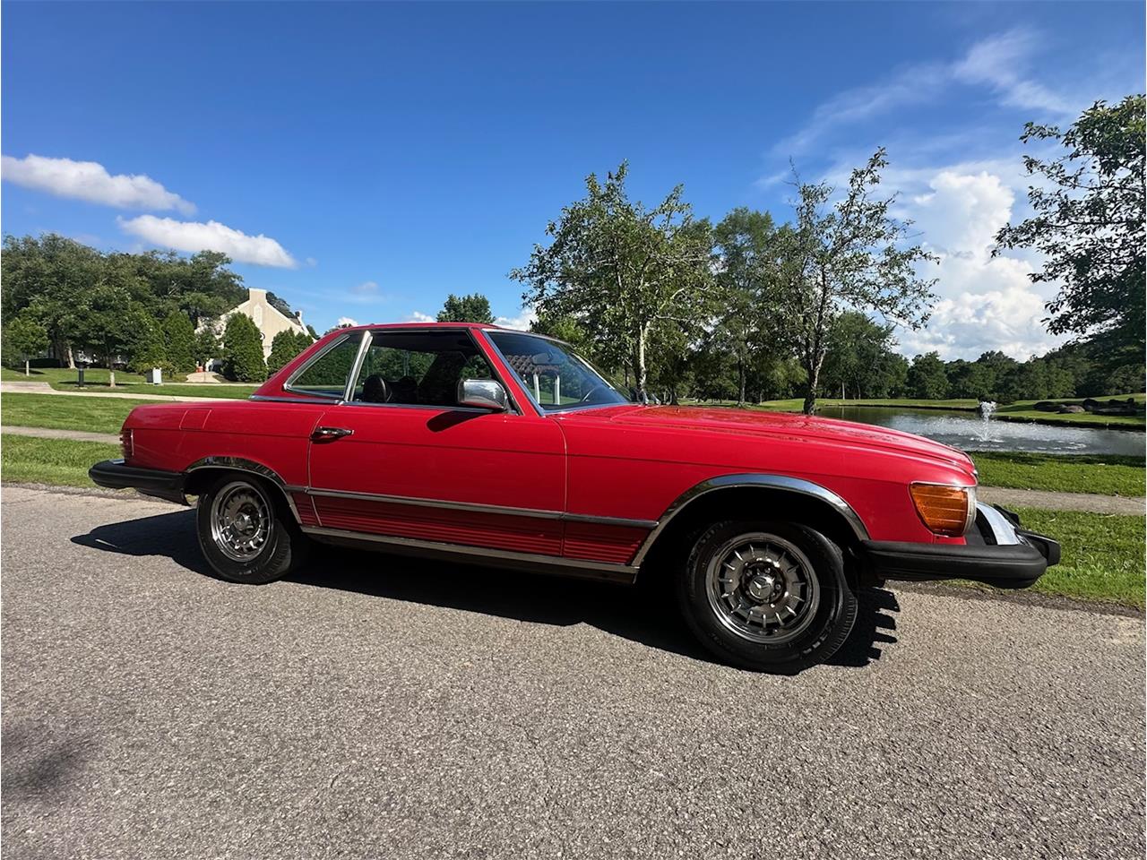 Mercedes-benz-450sl-1979-Red-Black-4