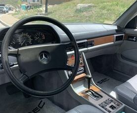 Mercedes-benz-500-1984-Blue-Gray-1