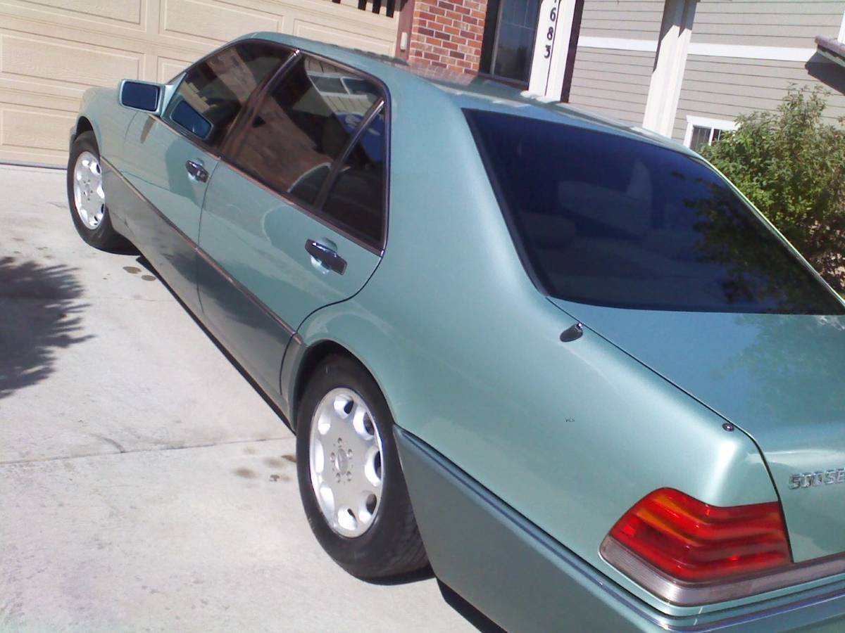 Mercedes-benz-500-sel-1992-green-3