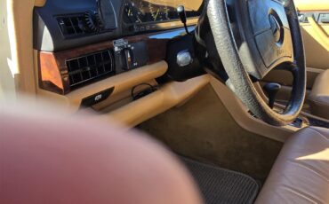 Mercedes-benz-500sel-1985-Pale-Yellow-Tan-13