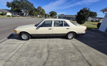 Mercedes-benz-500sel-1985-Pale-Yellow-Tan