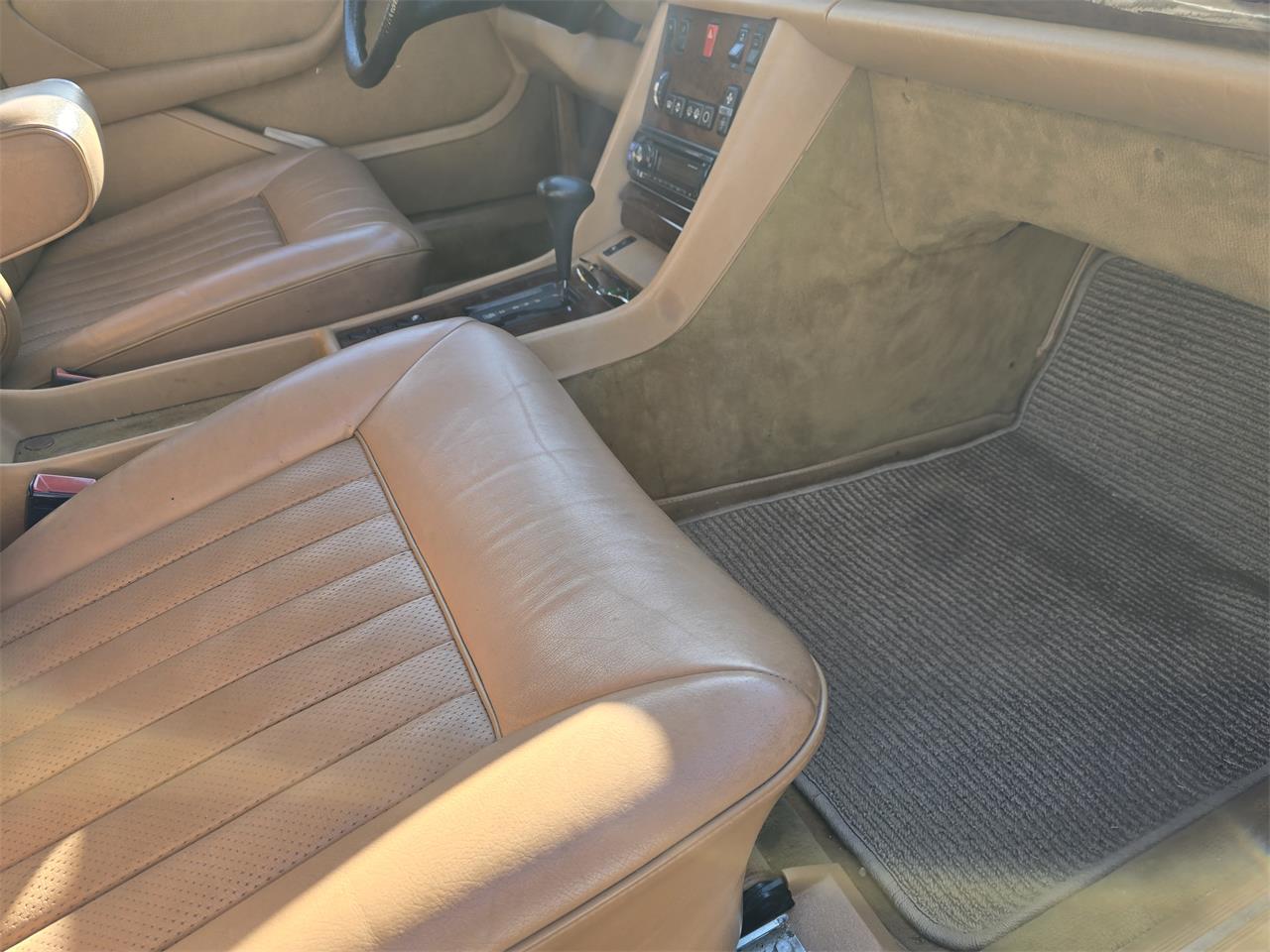 Mercedes-benz-500sel-1985-Pale-Yellow-Tan-6