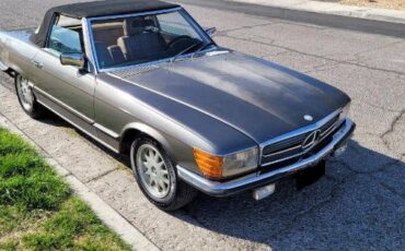 Mercedes-benz-500sl-1983-Gray-1