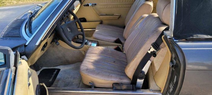 Mercedes-benz-500sl-1983-Gray-13