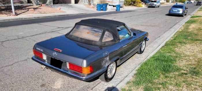 Mercedes-benz-500sl-1983-Gray-2