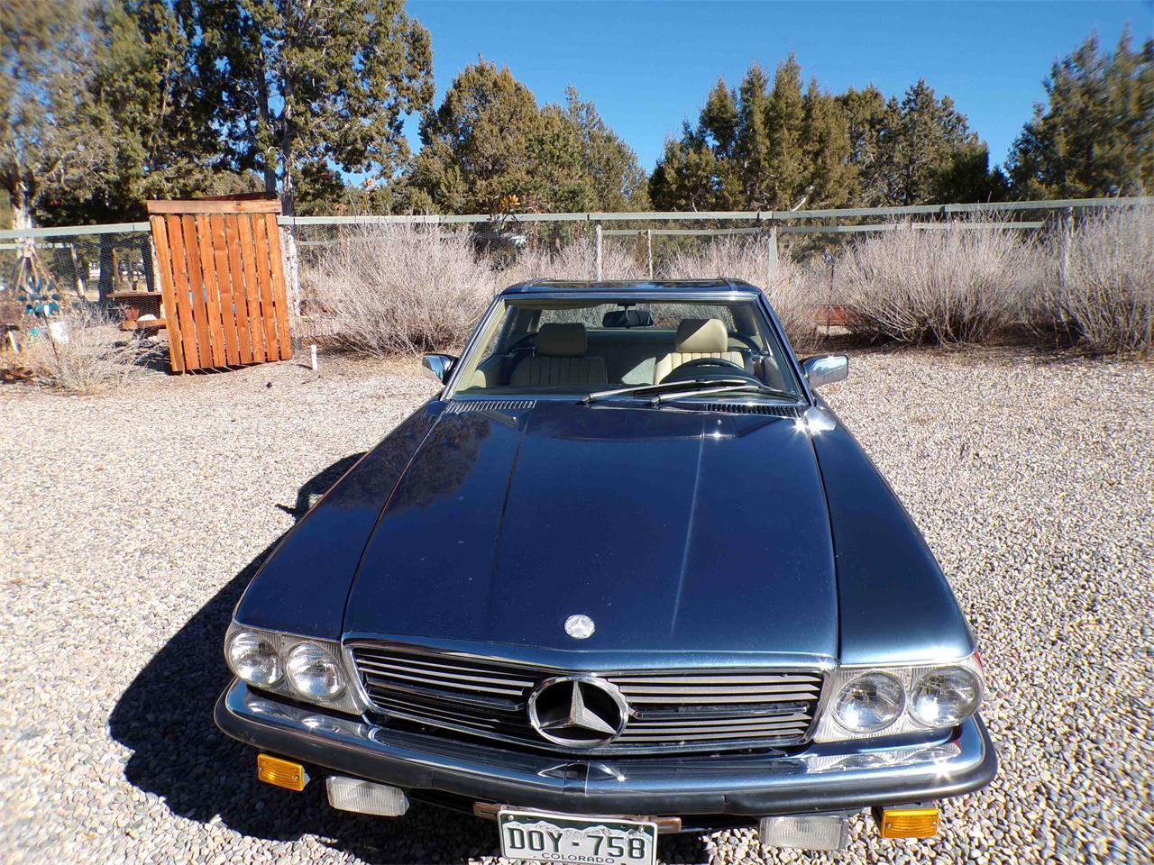 Mercedes-benz-500sl-1984-Blue-Tan-1
