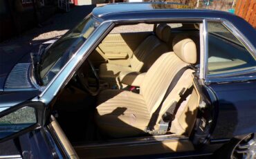 Mercedes-benz-500sl-1984-Blue-Tan-4