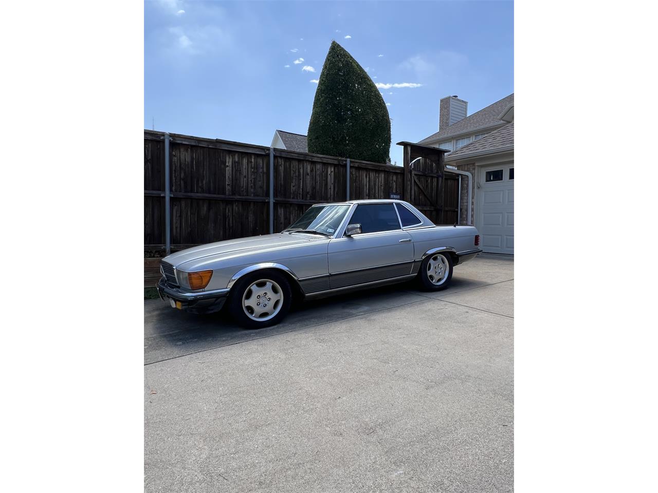 Mercedes-benz-500sl-1984-Silver-Black-6