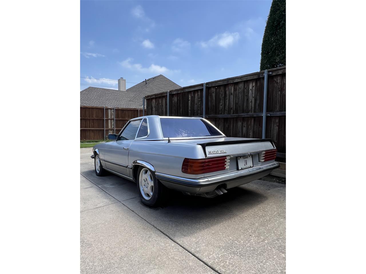 Mercedes-benz-500sl-1984-Silver-Black-7