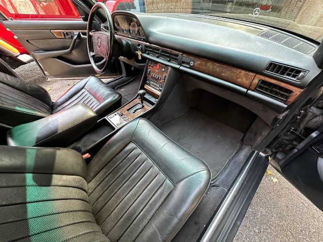Mercedes-benz-500sl-1987-Black-9
