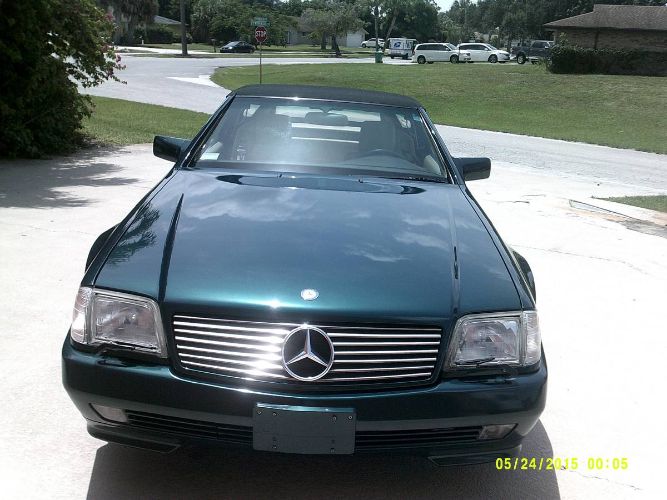 Mercedes-benz-500sl-1995-Green-1