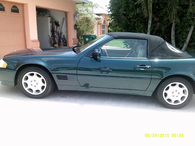 Mercedes-benz-500sl-1995-Green