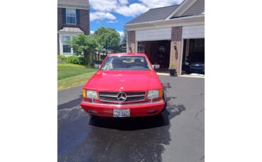Mercedes-benz-560sec-1989-Red-Tan-1