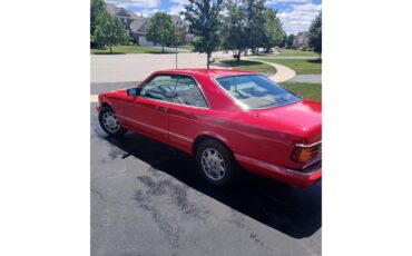 Mercedes-benz-560sec-1989-Red-Tan-3