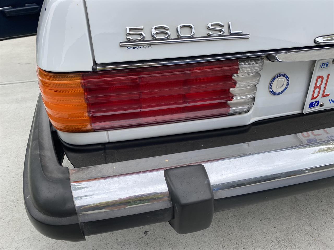 Mercedes-benz-560sl-1986-Artic-white-Blue-18