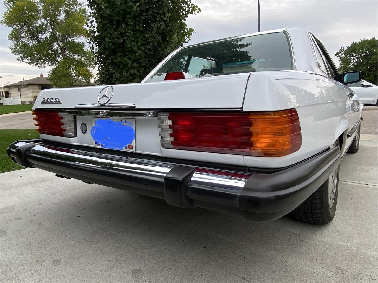 Mercedes-benz-560sl-1986-Artic-white-Blue-21