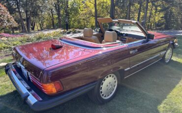 Mercedes-benz-560sl-1986-Maroon-Tan-6
