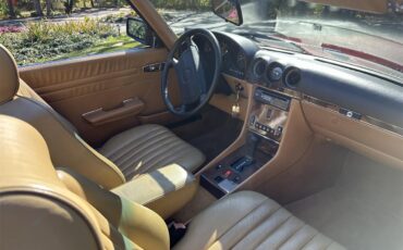 Mercedes-benz-560sl-1986-Maroon-Tan-9