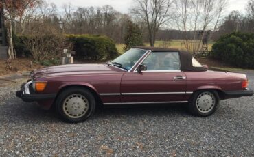 Mercedes-benz-560sl-1987-Cabernet-Red-Beige-13