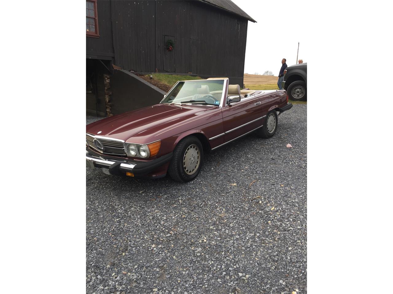Mercedes-benz-560sl-1987-Cabernet-Red-Beige-20