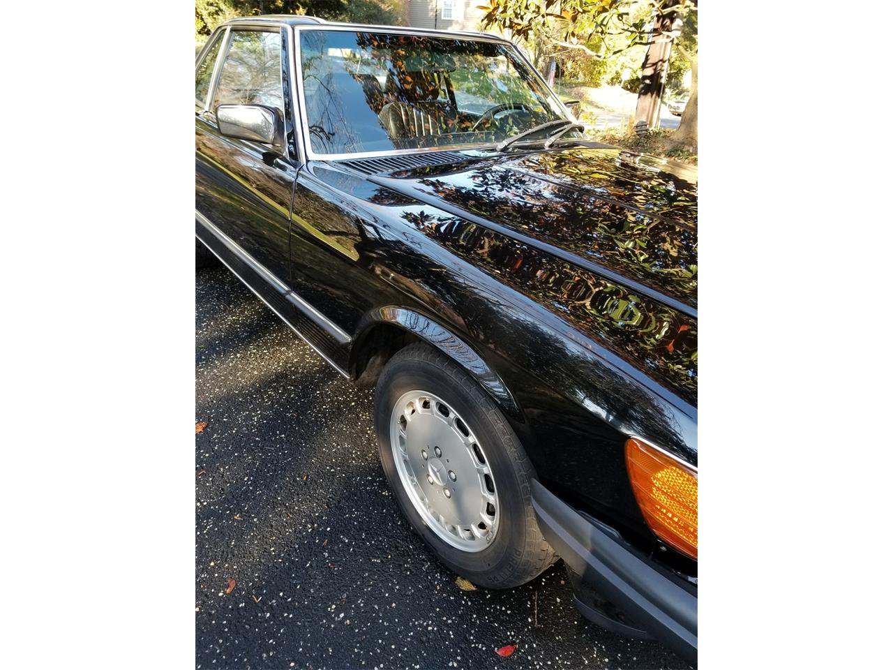Mercedes-benz-560sl-1988-Pearl-Black-Black-1
