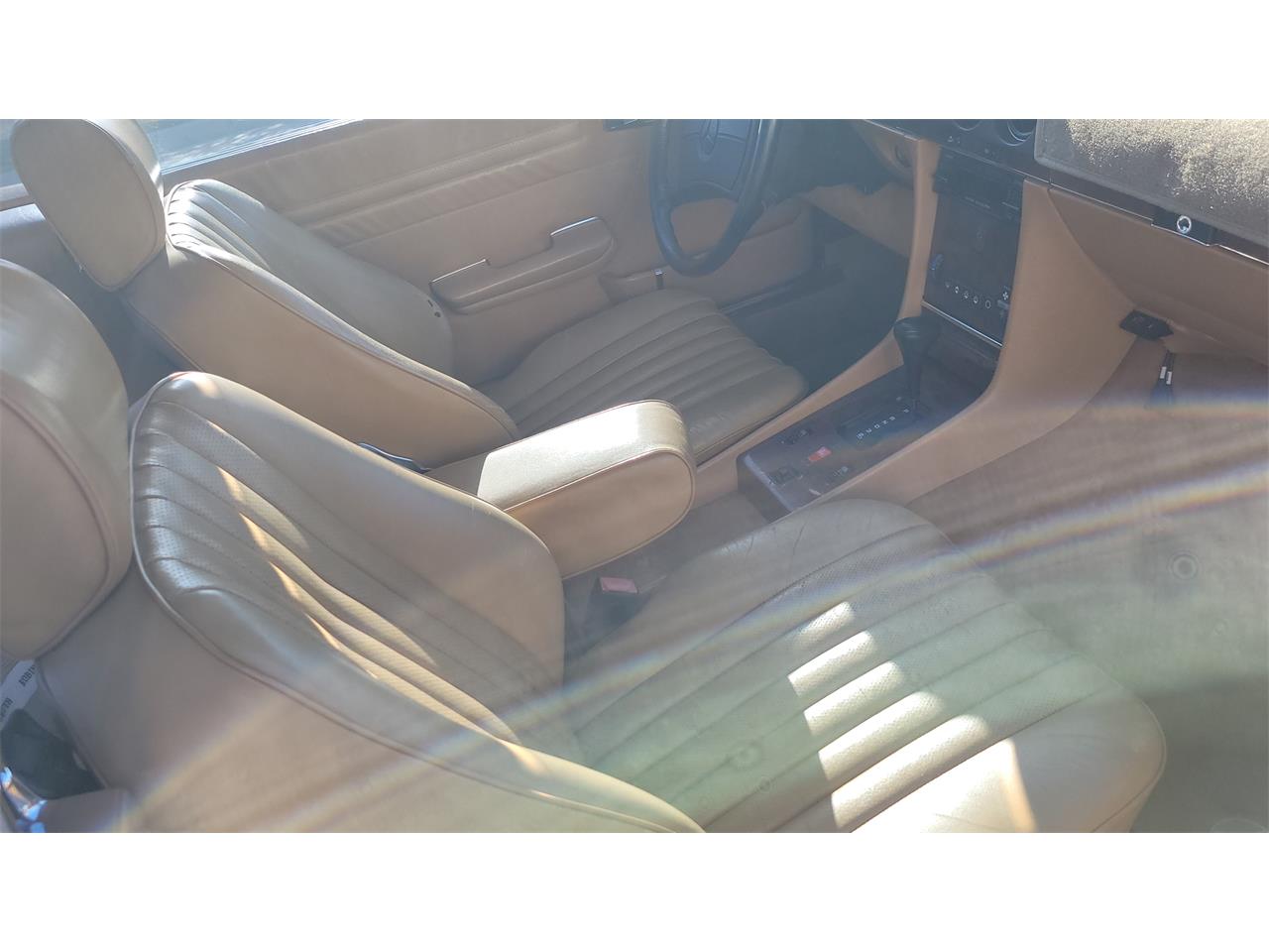 Mercedes-benz-560sl-1988-beige-tan-1