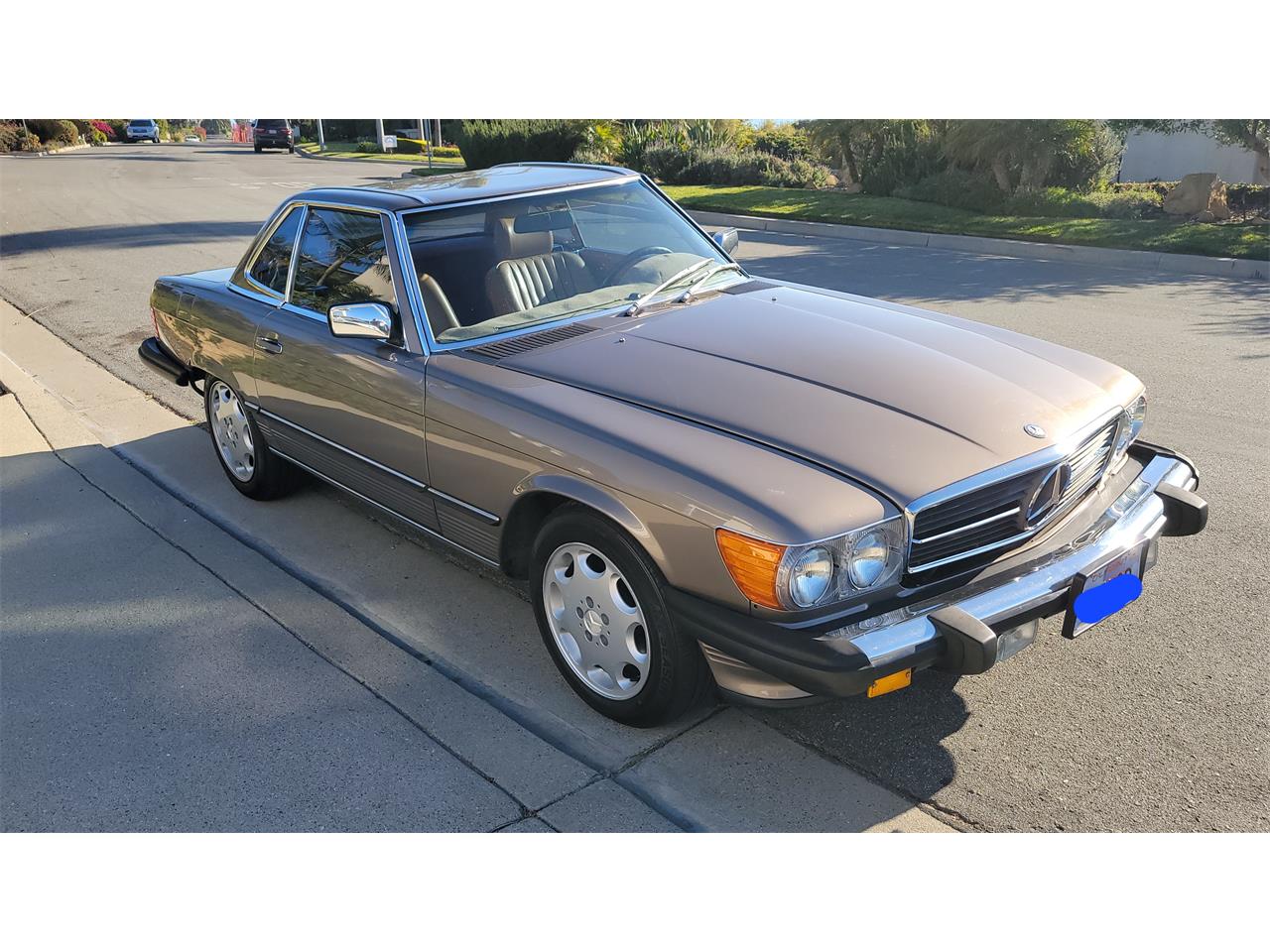 Mercedes-benz-560sl-1988-beige-tan-9