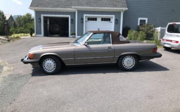 Mercedes-benz-560sl-1989-Taupe-Tan