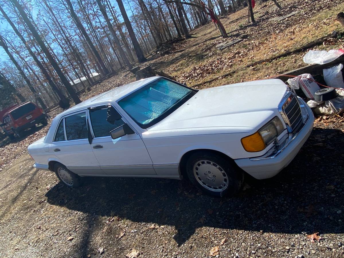 Mercedes-benz-Bens-420-sel-1991-white-1