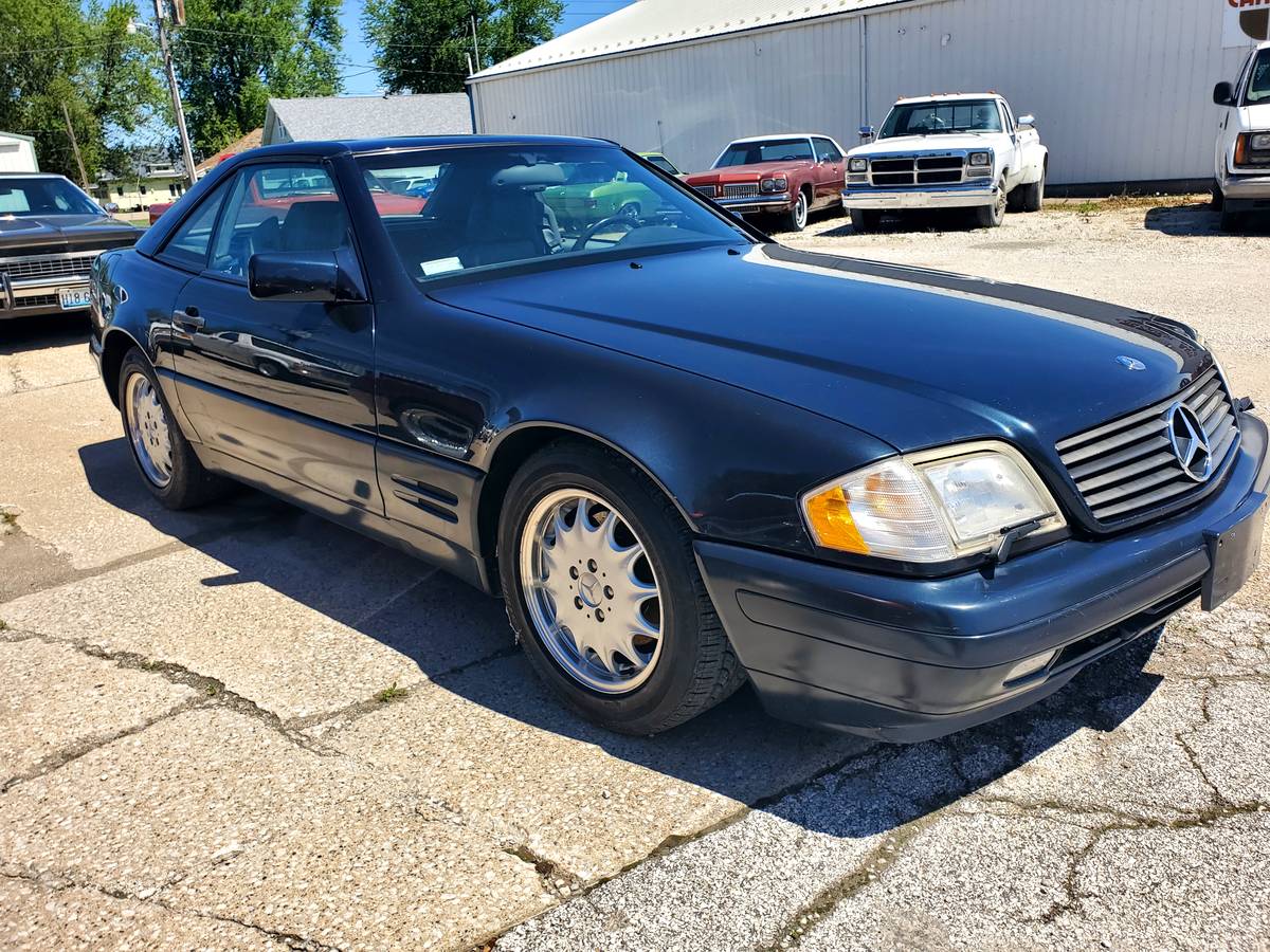 Mercedes-benz-Benz-sl-500-1995-blue-1