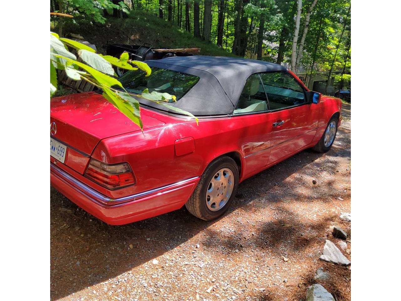 Mercedes-benz-E320-1995-Imperial-Red-Beige-2