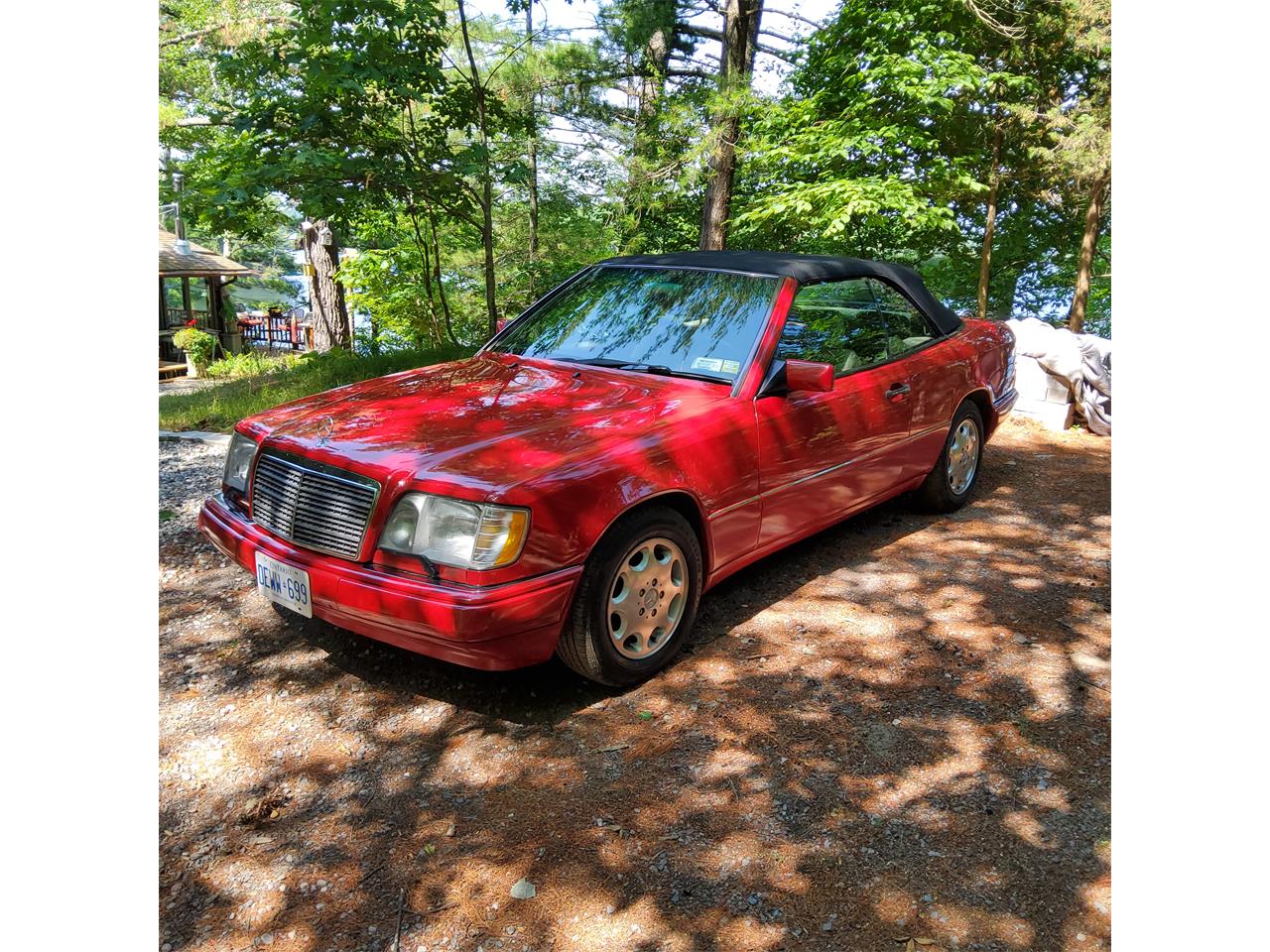 Mercedes-benz-E320-1995-Imperial-Red-Beige-3