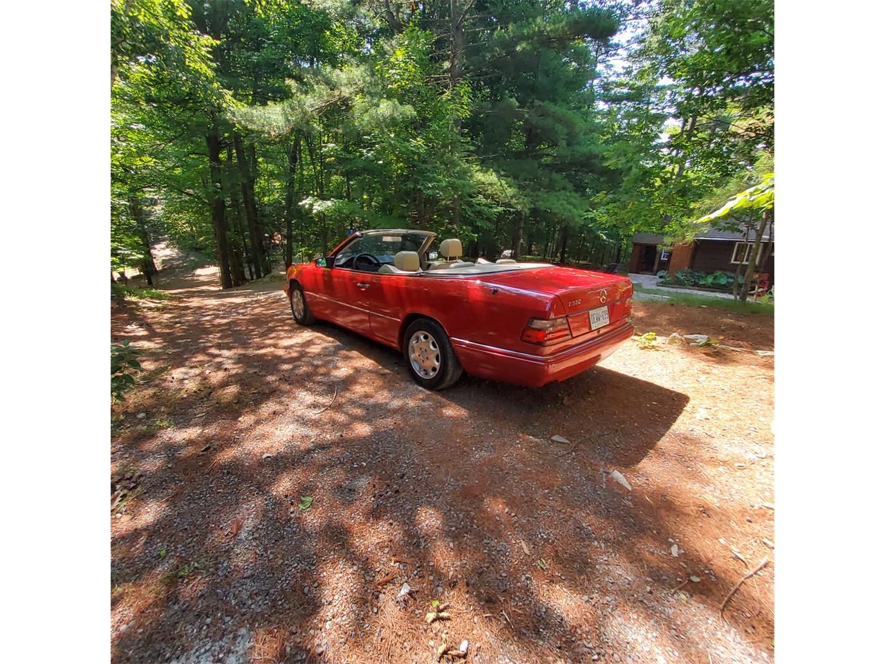Mercedes-benz-E320-1995-Imperial-Red-Beige-4
