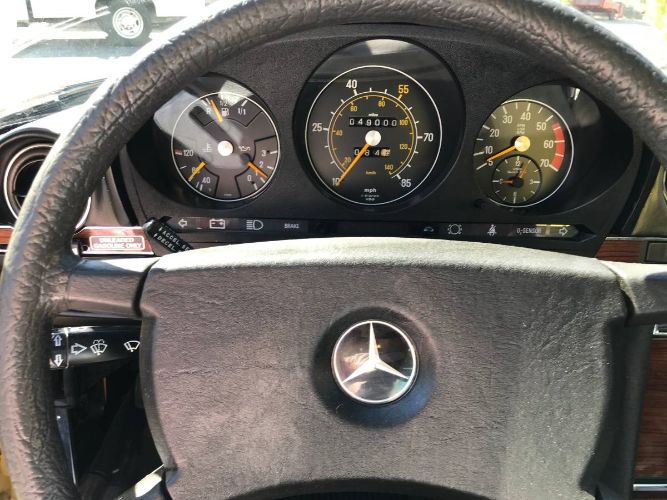Mercedes-benz-Other-1980-Bright-Yellow-Black-Leather-1