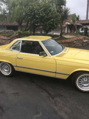 Mercedes-benz-Other-1980-Bright-Yellow-Black-Leather-10