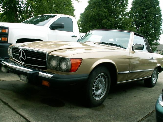 Mercedes-benz-Other-1983-Gold-Metallic-Brown-leather-13