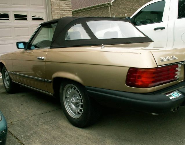 Mercedes-benz-Other-1983-Gold-Metallic-Brown-leather-5