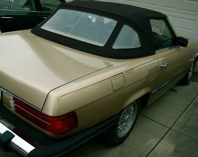 Mercedes-benz-Other-1983-Gold-Metallic-Brown-leather-7