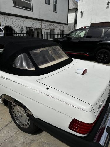 Mercedes-benz-Other-1985-White-Burgundy-Leather-5