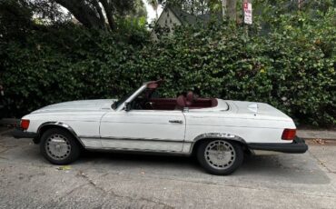 Mercedes-benz-Other-1985-White-Burgundy-Leather-6