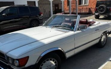Mercedes-benz-Other-1985-White-Burgundy-Leather-9