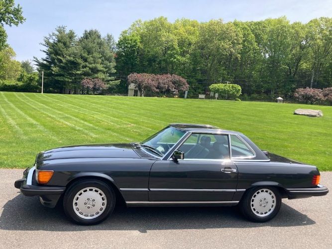 Mercedes-benz-Other-1986-Black-Pearl-Metallic-Gray-Leather-2