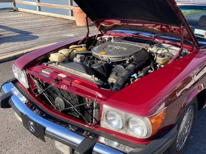 Mercedes-benz-Other-1986-Desert-Red-Metallic-Palomino-Leather-16