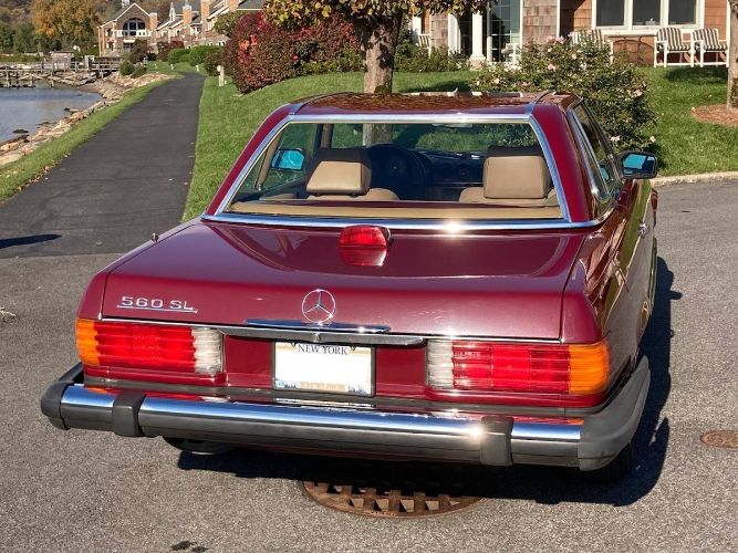 Mercedes-benz-Other-1986-Desert-Red-Metallic-Palomino-Leather-21