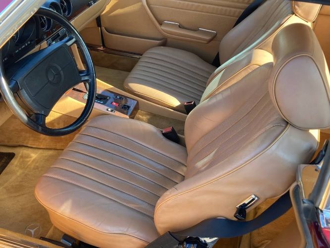 Mercedes-benz-Other-1986-Desert-Red-Metallic-Palomino-Leather-4