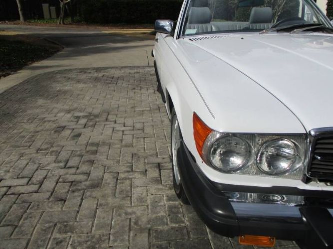 Mercedes-benz-Other-1987-Artic-White-Gray-Leather-11