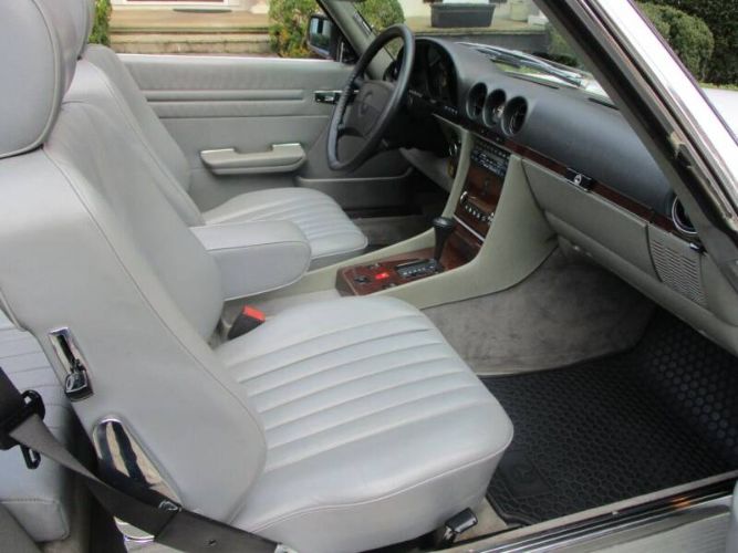 Mercedes-benz-Other-1987-Artic-White-Gray-Leather-2