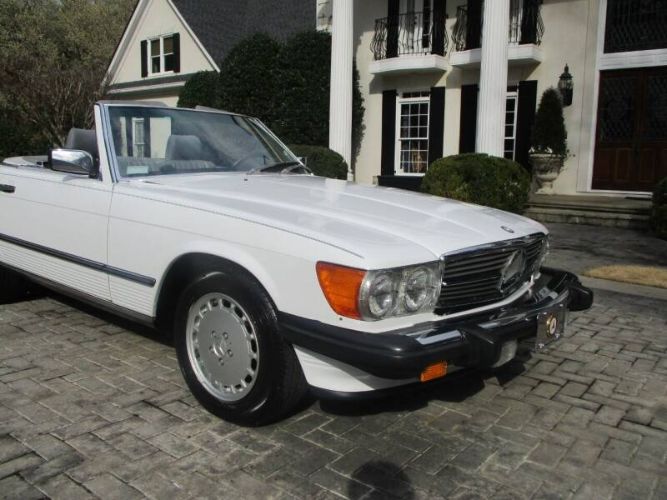 Mercedes-benz-Other-1987-Artic-White-Gray-Leather-41